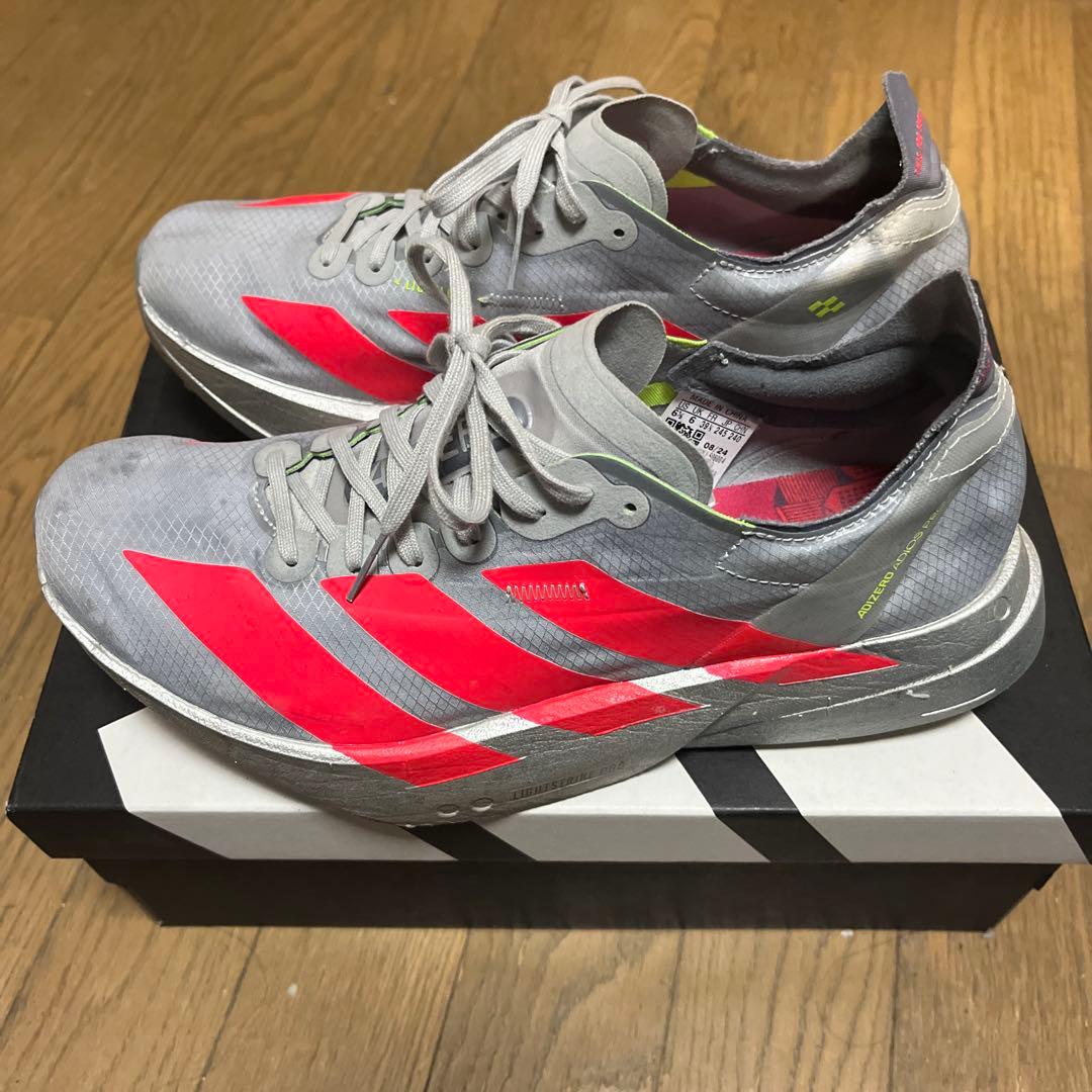 美品★adidas ADIZERO ADIOS PRO 4 ２４.５ｃｍ
