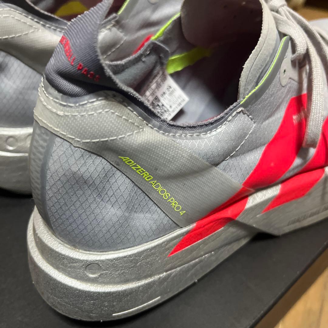 美品★adidas ADIZERO ADIOS PRO 4 ２４.５ｃｍ