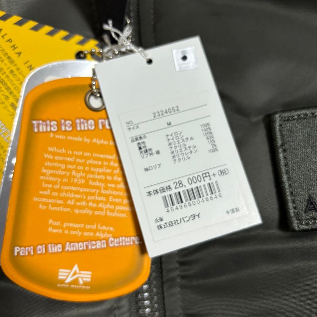【新品同等】アルファインダストリーズ×strict フライトジャケット ジオン