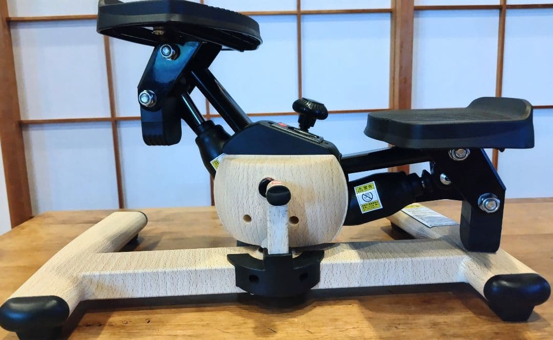 美品 東急スポーツオアシス ツイストエアロステッパーPremium 木目調