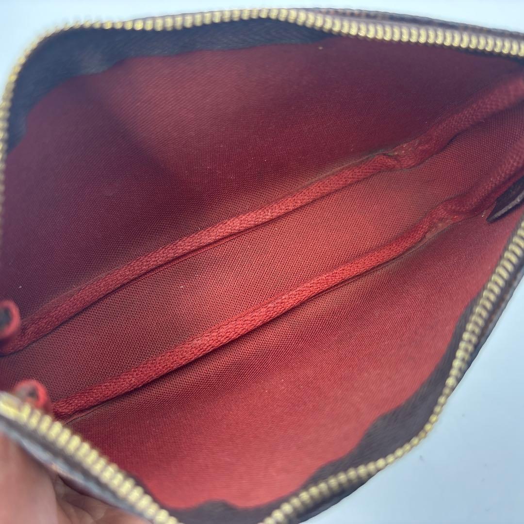 ルイヴィトン ダミエ N58009 ポシェット アクセソワール ポーチ バッグ