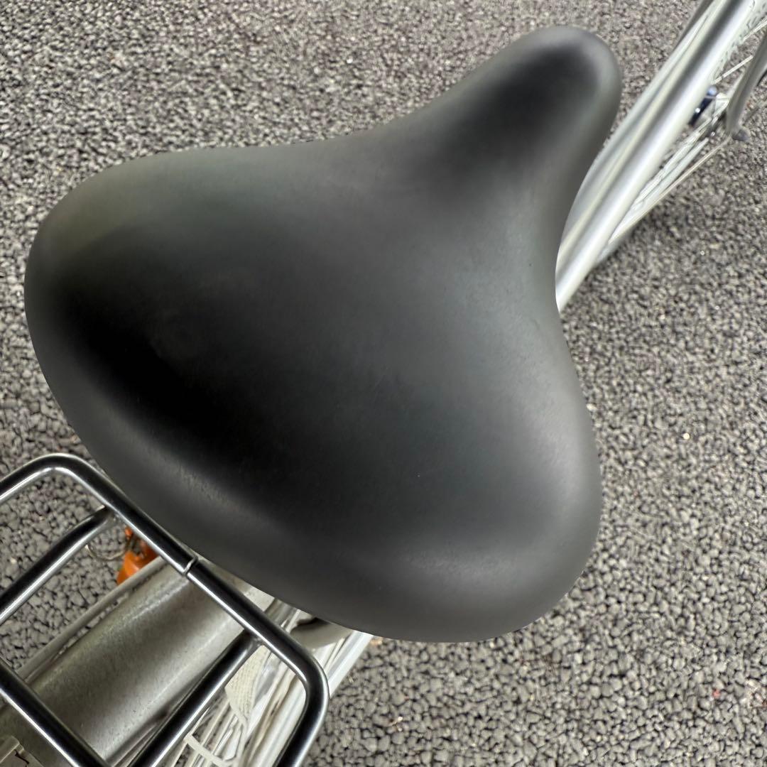 【都内/千葉市引取】ブリヂストン製自転車 26インチ カゴ/鍵/オートライト付