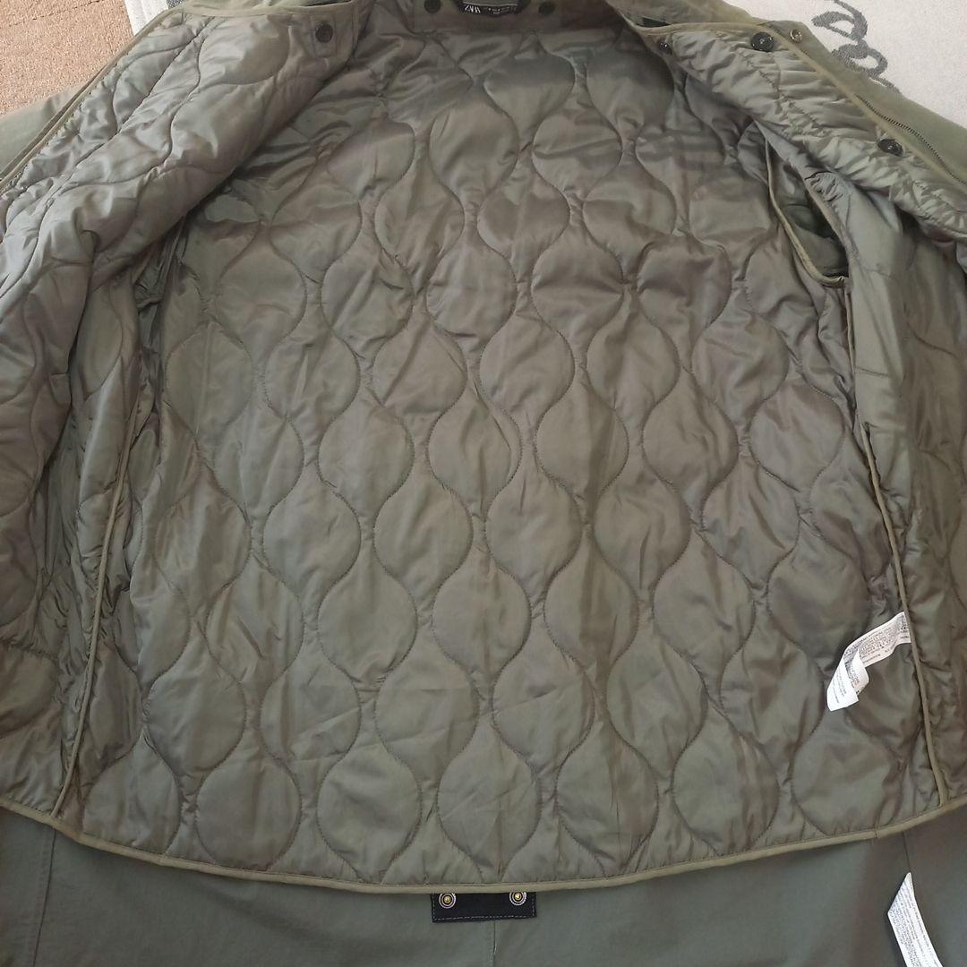 r*n様 新品・タグ付！【ZARA】 ザラ モッズコート 2way ライナー付