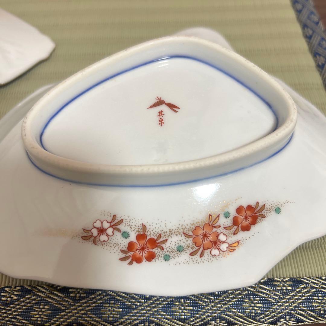 希少 お雛様 有田焼 賞美堂 其泉 きせん 飾皿 絵皿 お姫様 夫婦雛 2枚