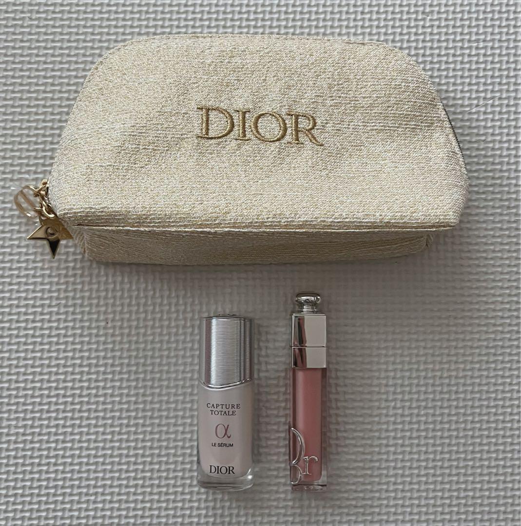 Dior クリスマスコフレ リップマキシマイザー 美容液 ポーチ 3個セット