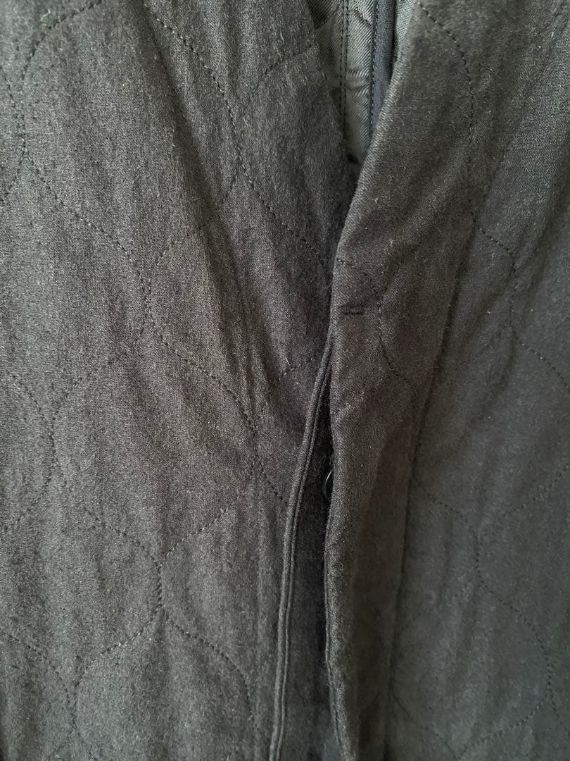 m*e様 FIRMUM フィルマム Vネック ノーカラーコート - メルカリ