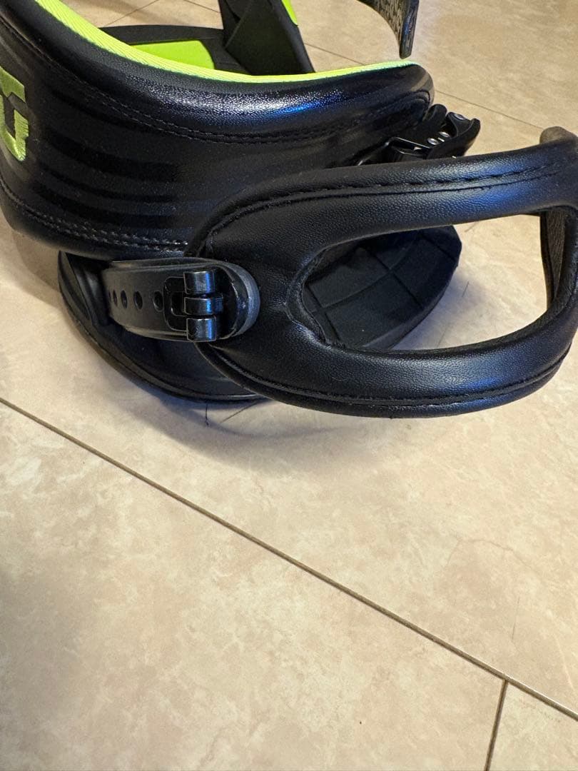 ユニオン　コンタクトプロ　ブラック/ライム スノーボードビンディング