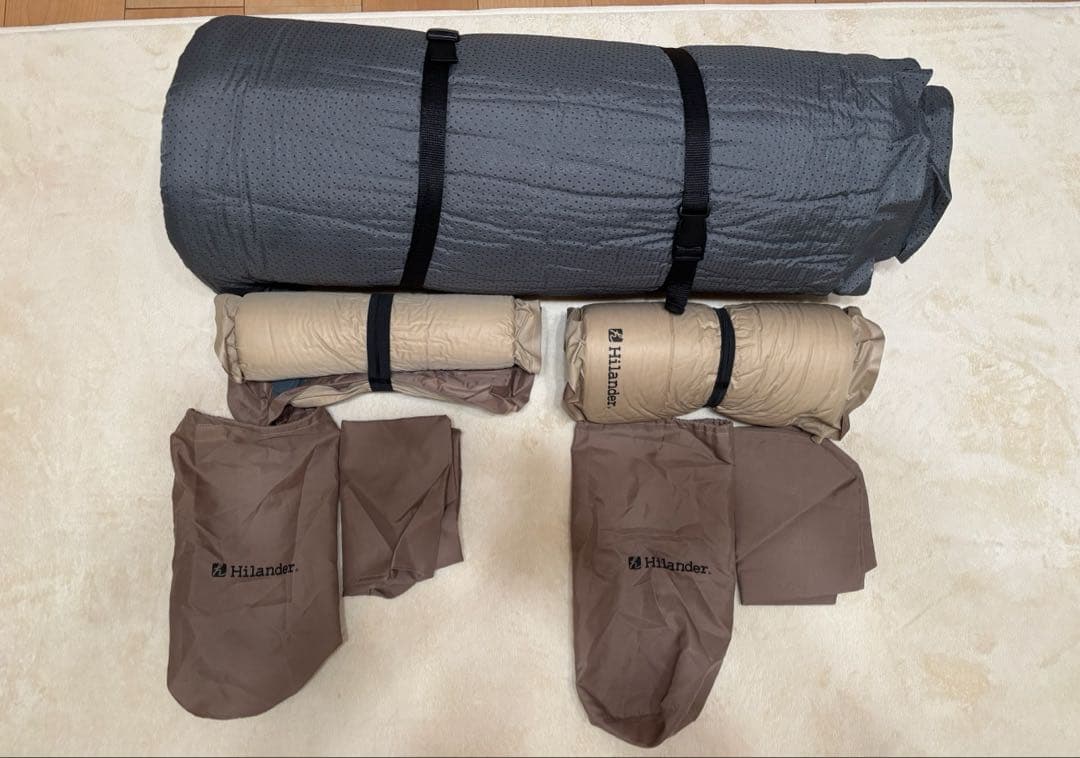 Hilander(ハイランダー)8cm インフレーターマットDX ダブル