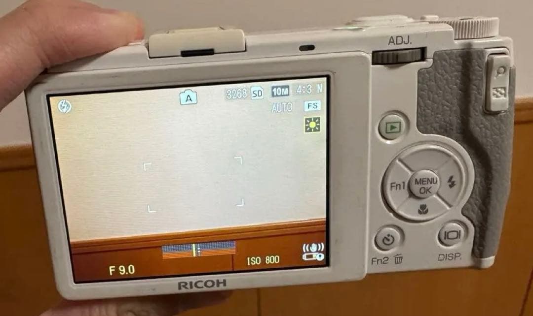 RICOH GR DIGITAL IV リコー ホワイト バッテリーおまけ