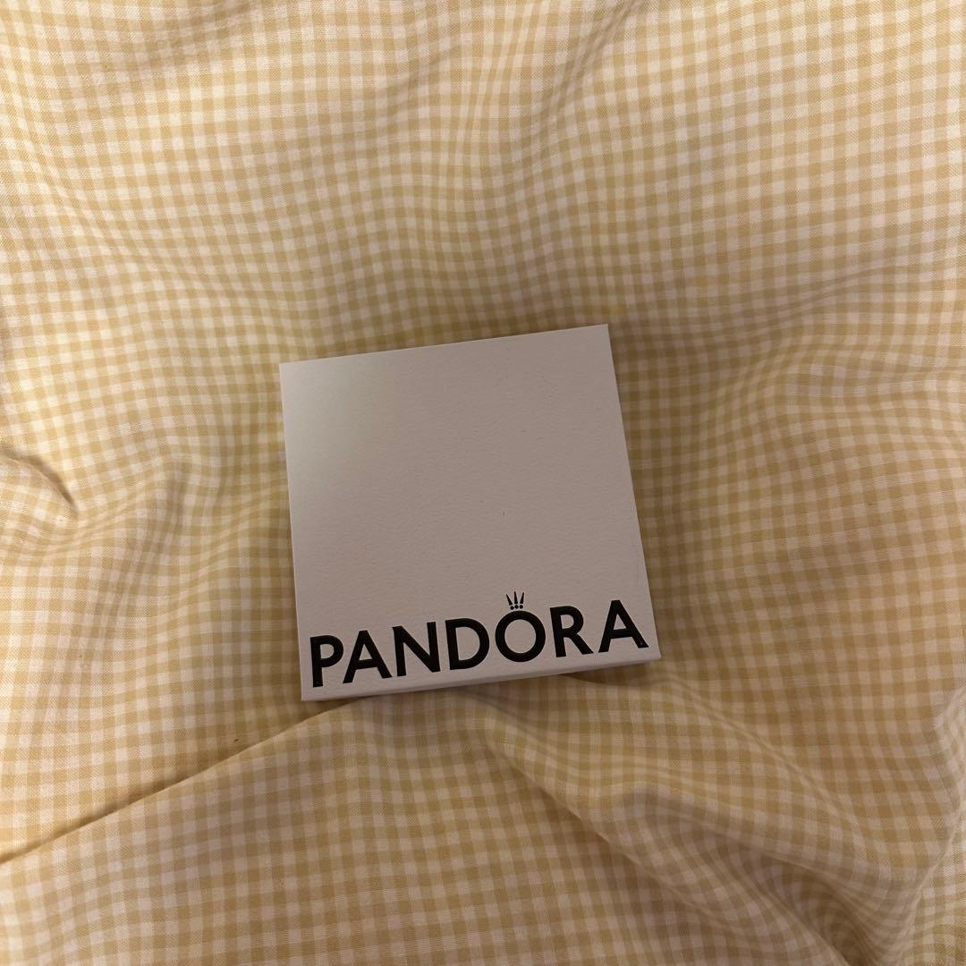 PANDORAハートTバースネークチェーンブレスレット 新品未開封 ショッパー付
