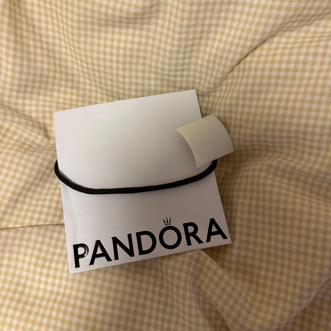 PANDORAハートTバースネークチェーンブレスレット 新品未開封 ショッパー付
