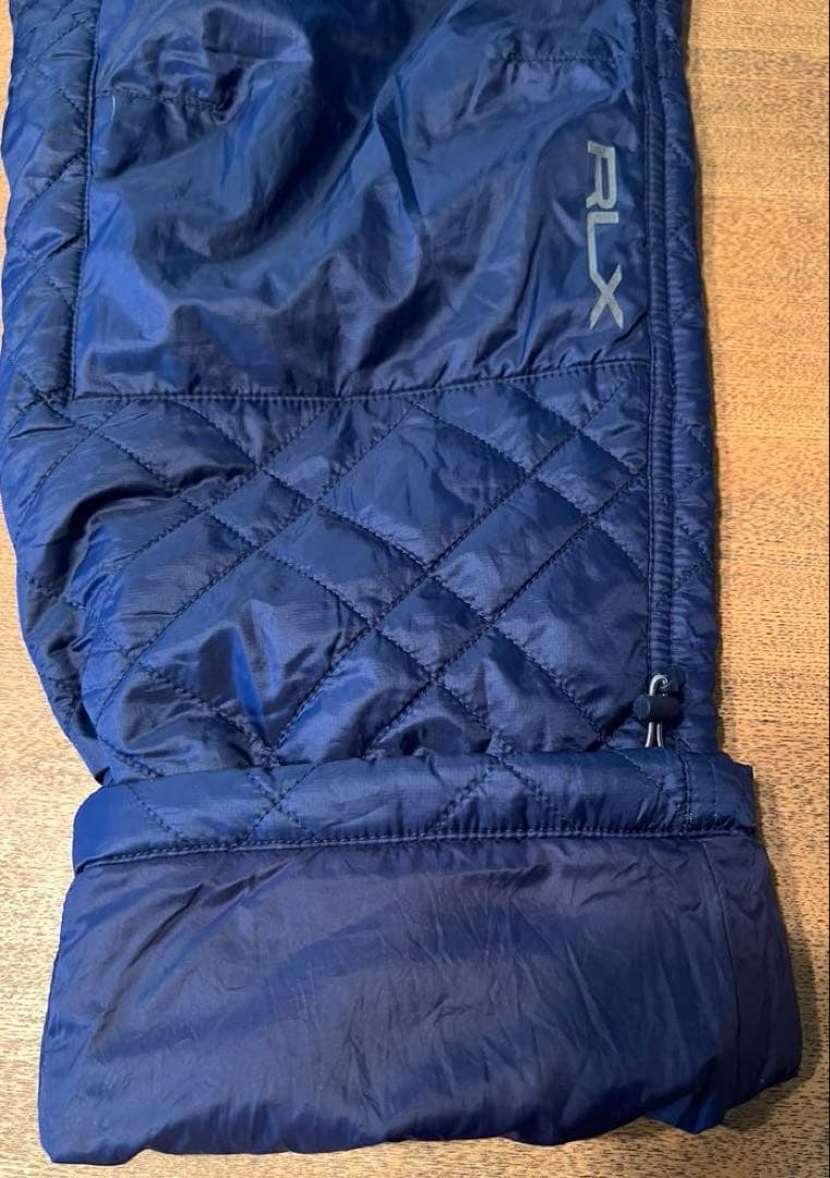 RLX Ralph Lauren ネイビー M キルティングパンツ
