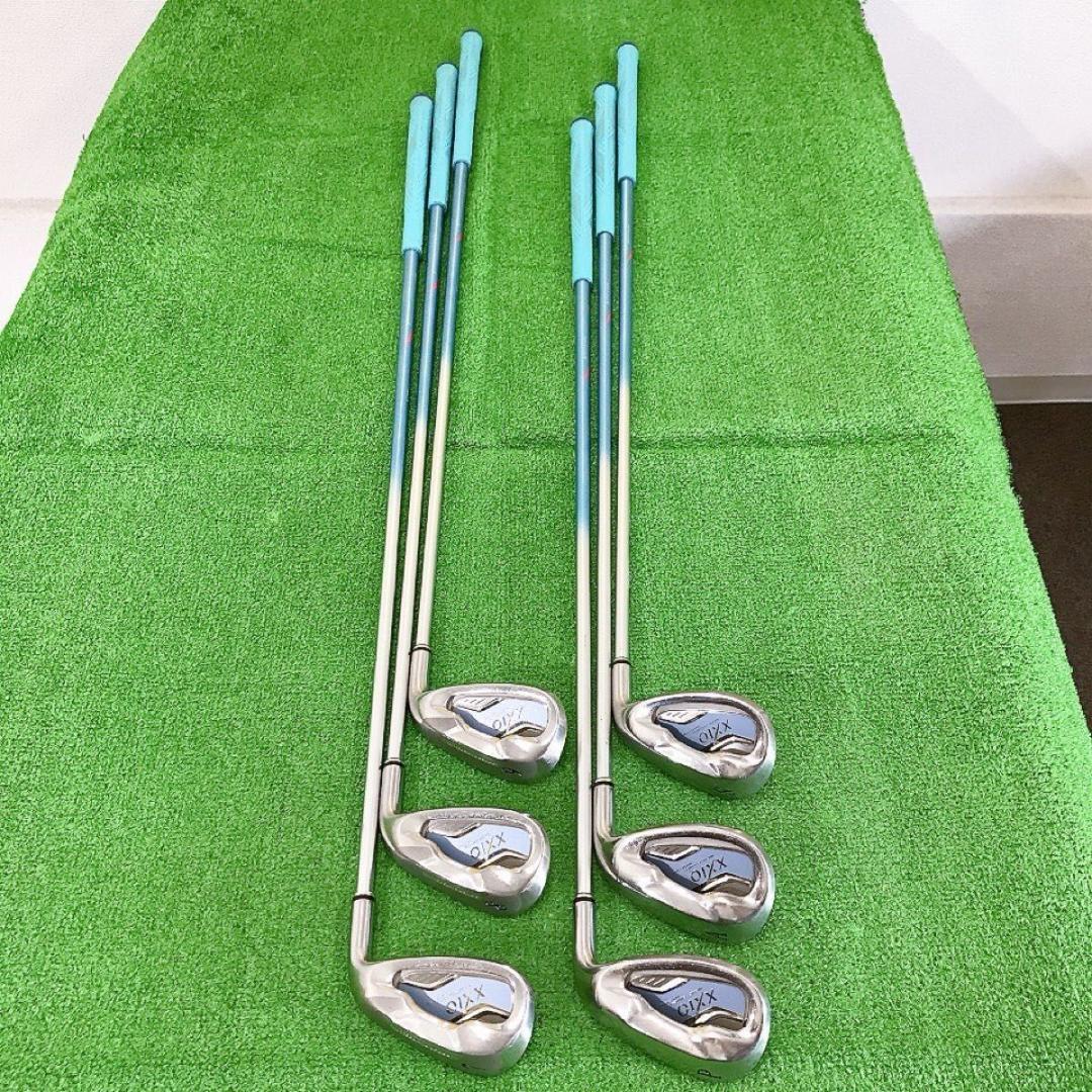ツ23★希少カラー ゼクシオ6本レディースアイアンセット MP600L XXIO