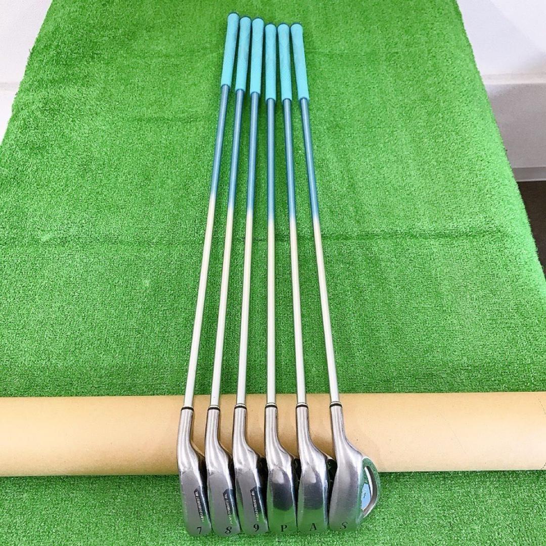 ツ23★希少カラー ゼクシオ6本レディースアイアンセット MP600L XXIO