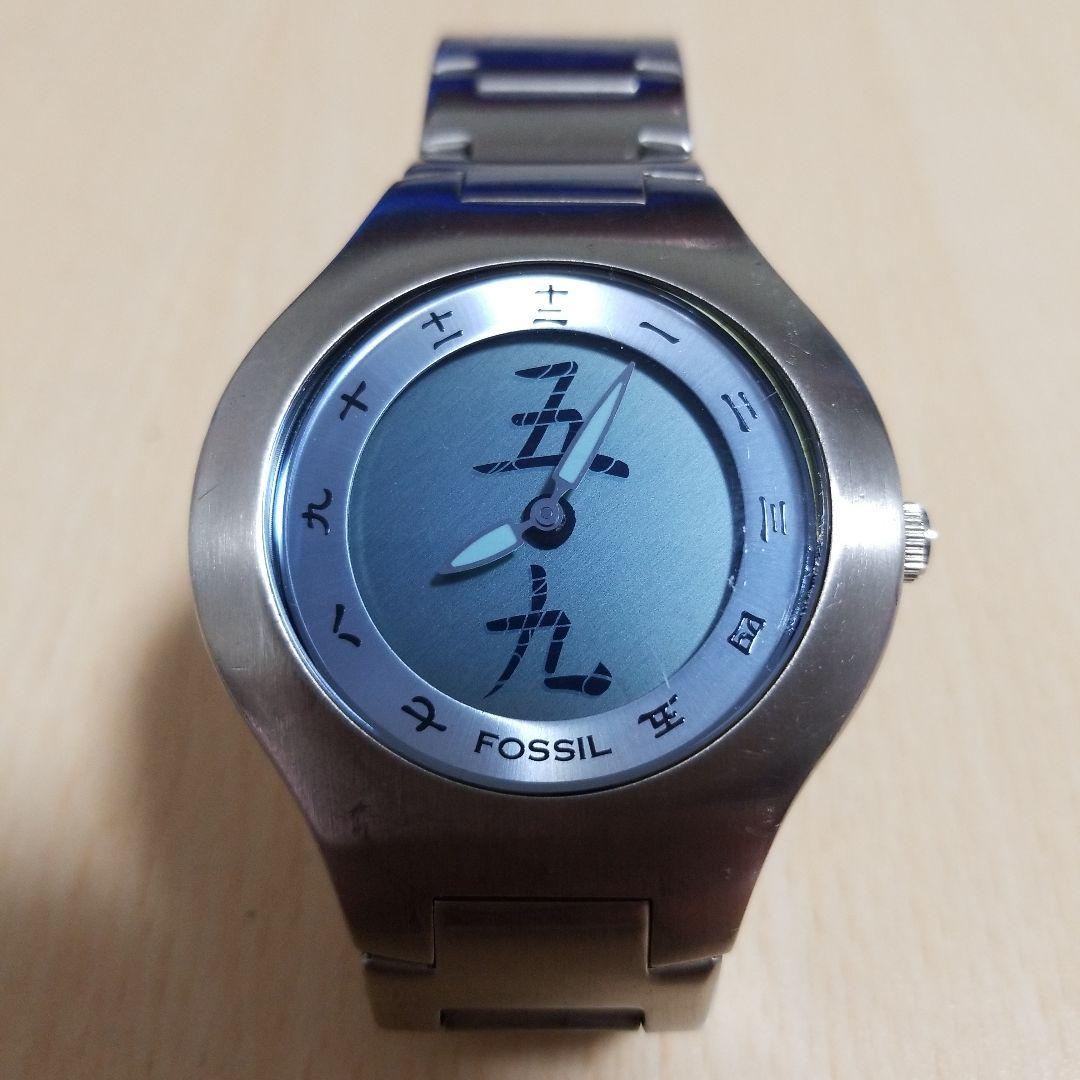 FOSSILフォッシル BIG TIC ビッグティック メンズ 腕時計 漢字 - メルカリ