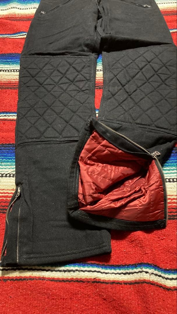 ウエストライドCOMFORMAX PADD MOTO PANTS 黒 33