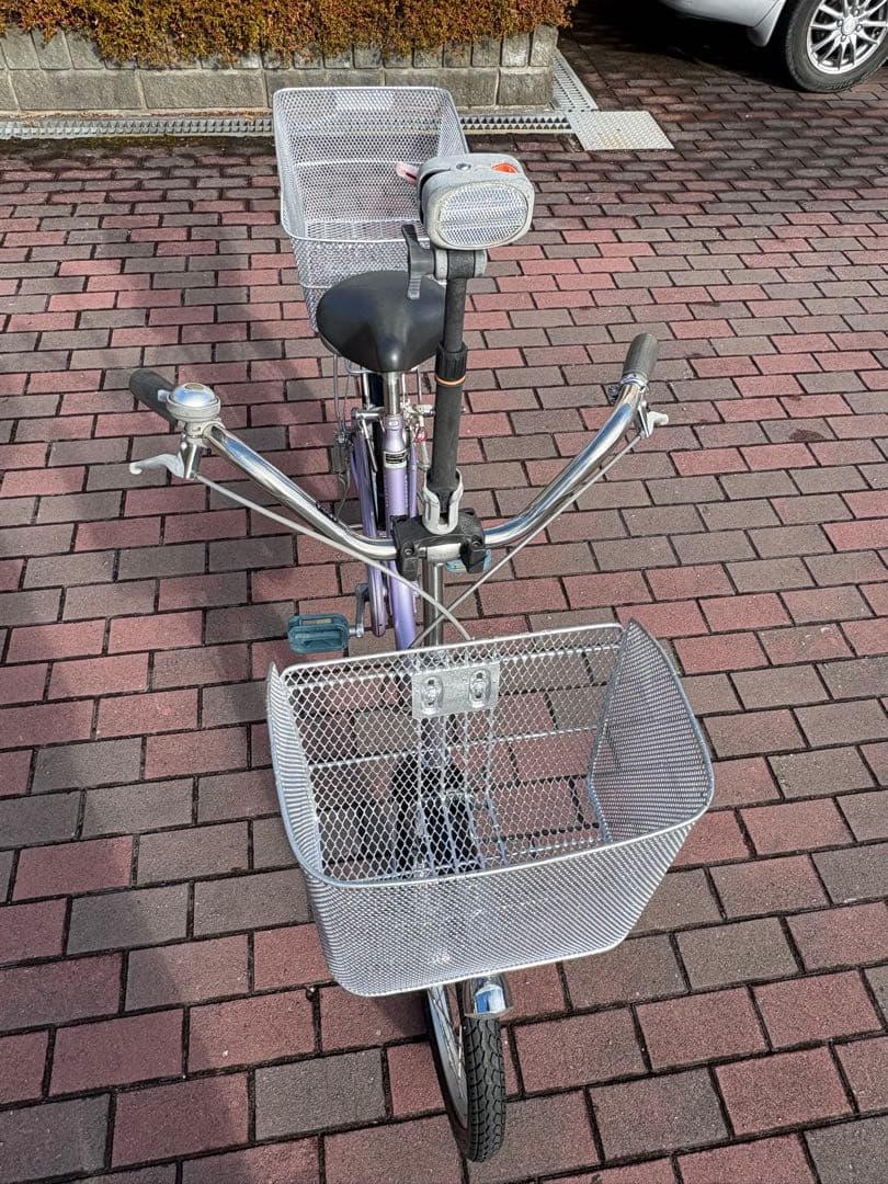 シルバー向け、お買い物仕様、小型ママチャリ(20㌅)配達可能