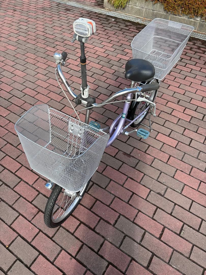 シルバー向け、お買い物仕様、小型ママチャリ(20㌅)配達可能