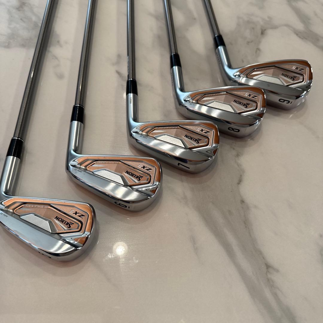 スリクソン　ZX5 MkII アイアン8本セット　 5〜9 AW,PW,SW