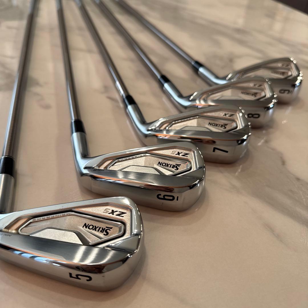 スリクソン　ZX5 MkII アイアン8本セット　 5〜9 AW,PW,SW