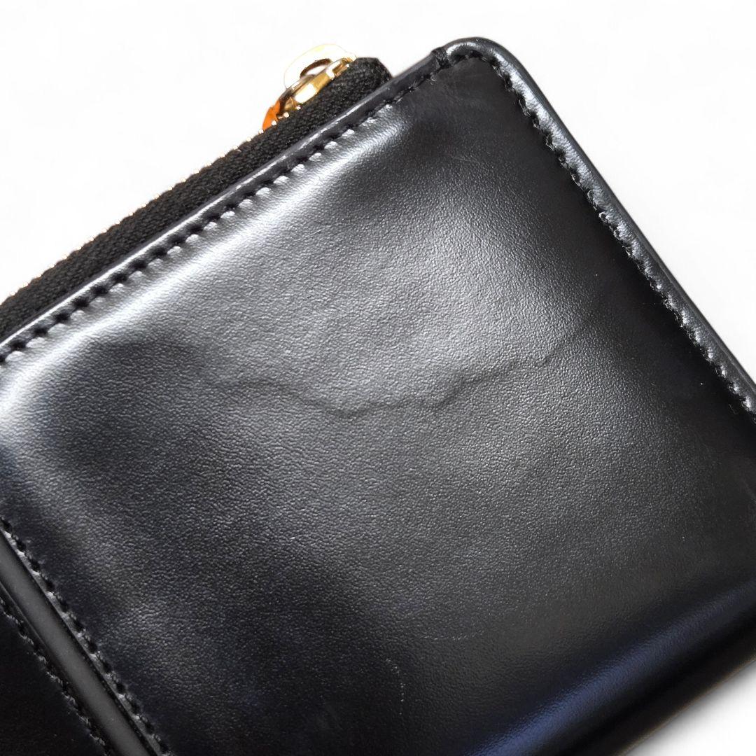 トッズ Tタイムレス レザー ブラック L字ファスナー 長財布