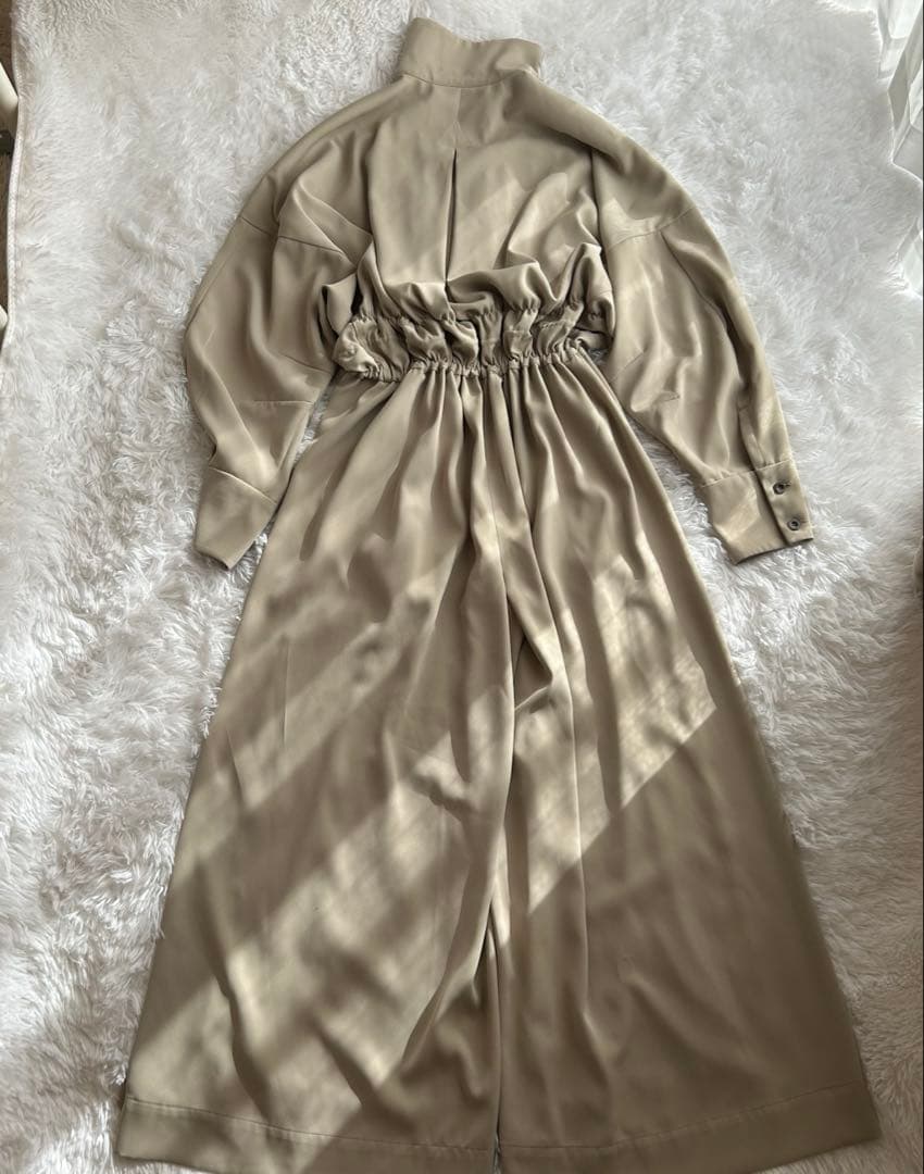 25年SS UN3D.アンスリードWAVE SHIRRING JUMP SUIT