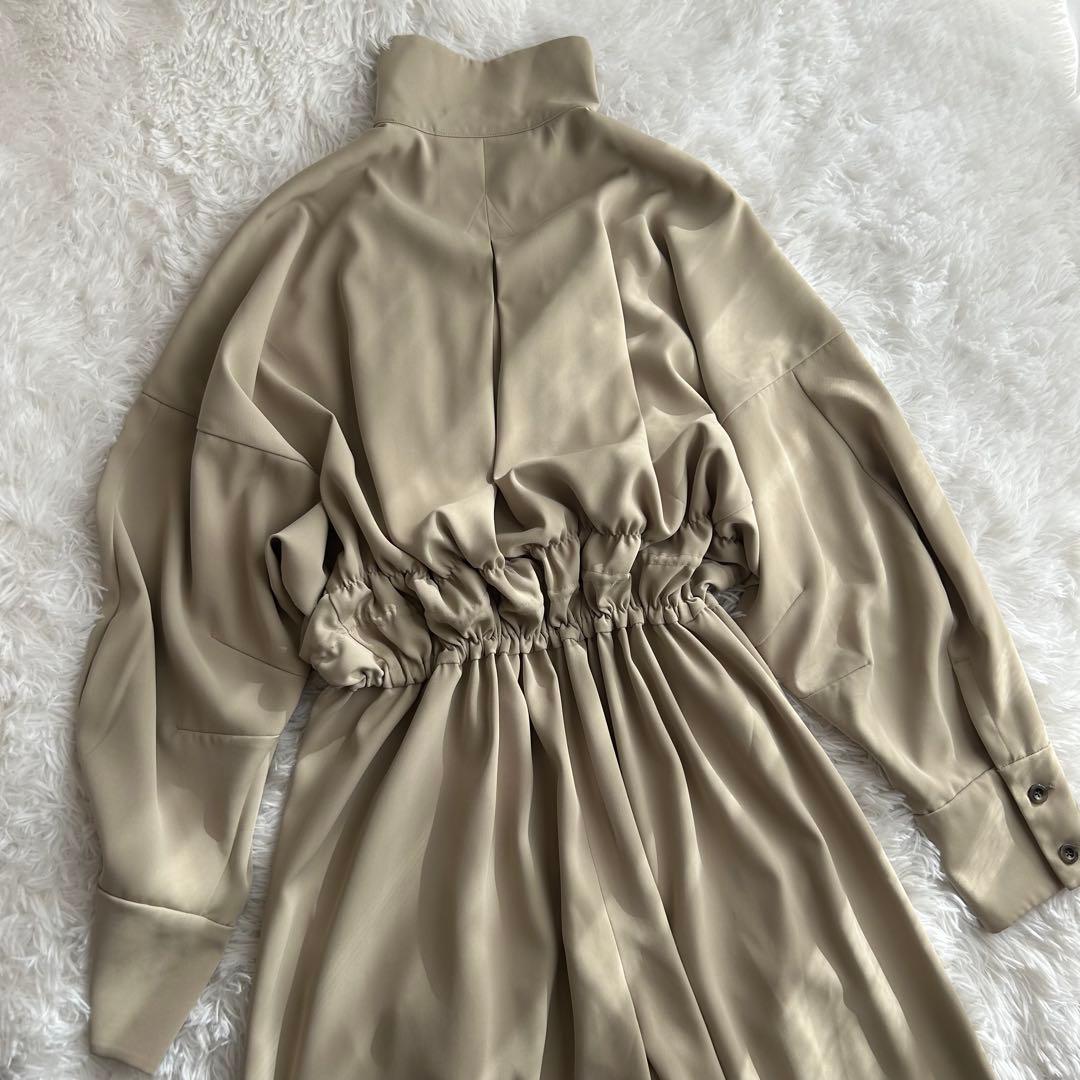 25年SS UN3D.アンスリードWAVE SHIRRING JUMP SUIT