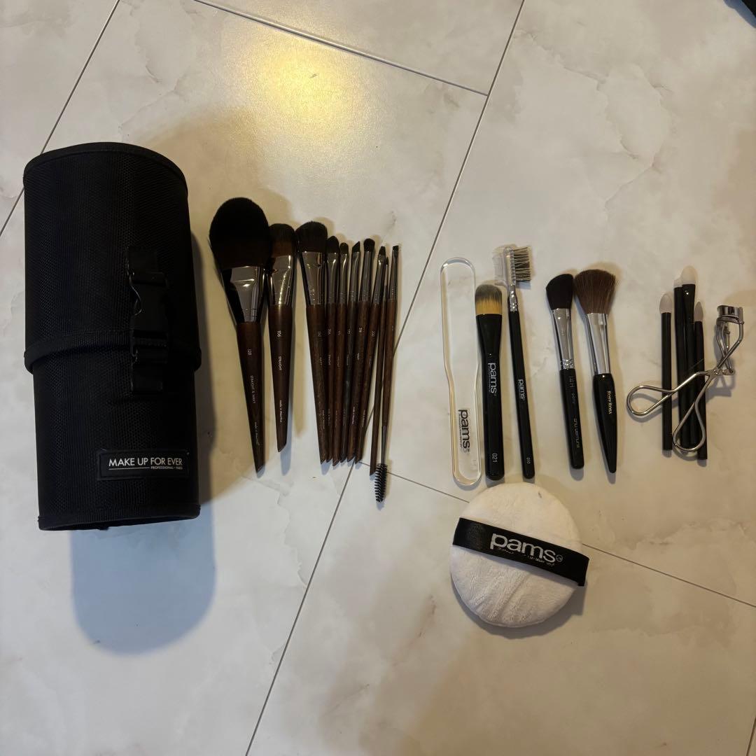 メイクアップフォーエバー ブラシセット ブラシケース パムス シュウウエムラ