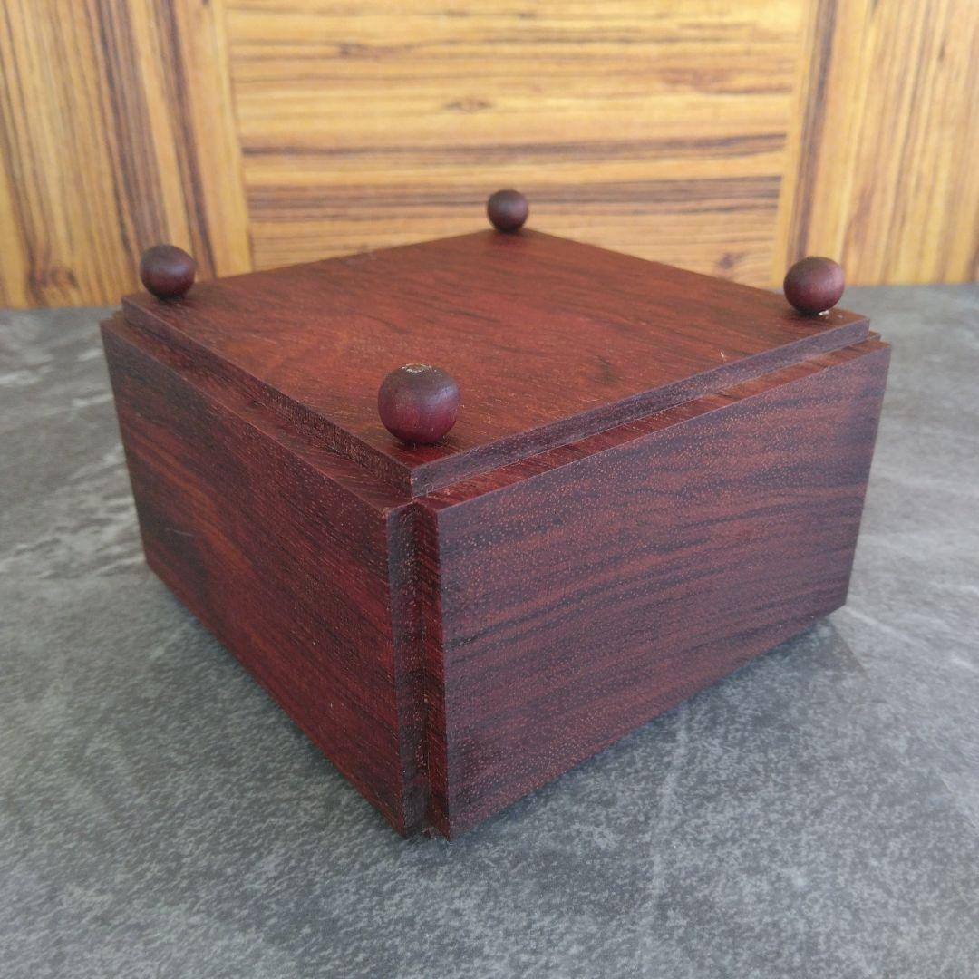 飾り台 　ブビンガ無垢材 　3点セット