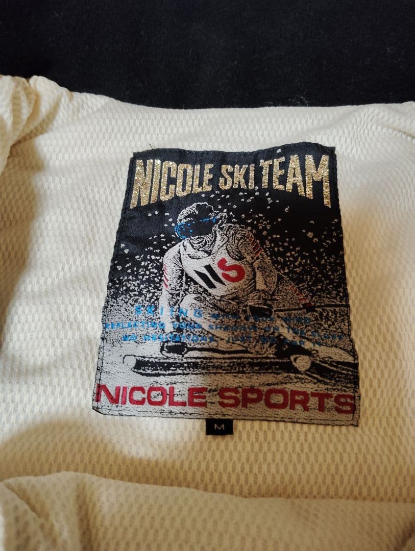 NICOLE SPORTS 　ヴィンテージ　スキーウェア　ボート　上下セット　М