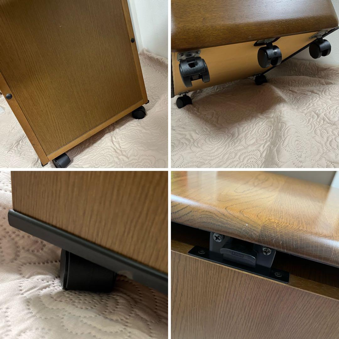 ■専用ページ■カリモク デスクワゴン 袖机 S9079 天然木 サイドテーブル