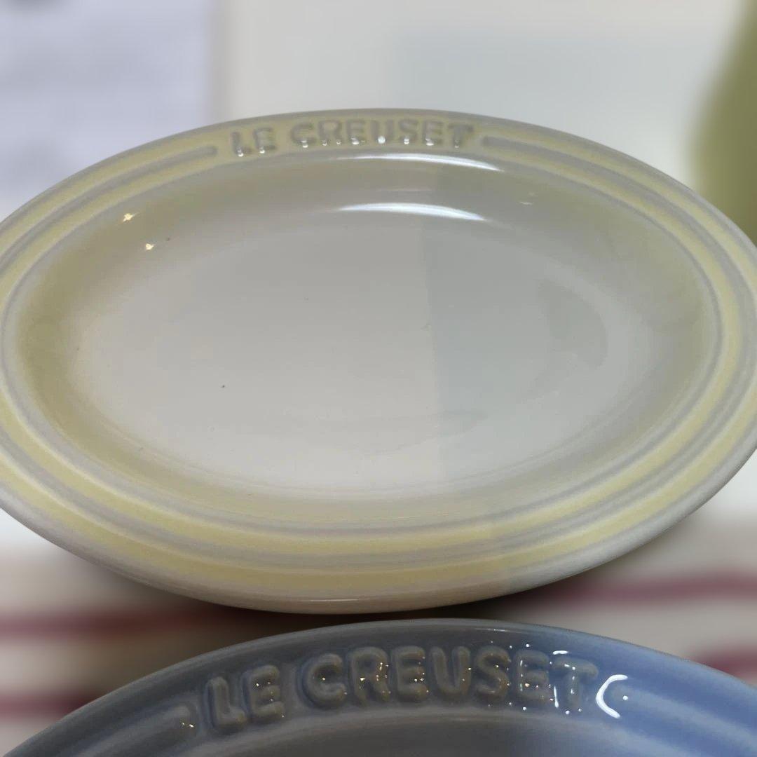 《新品》LE CREUSET ミニオーバルプレート 10枚セット