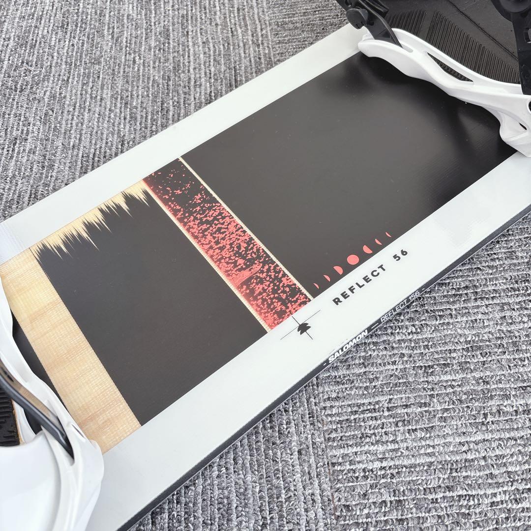 58超美品❗️超豪華❗️サロモン メンズスノーボードセット★スノボ156cm+ビン付