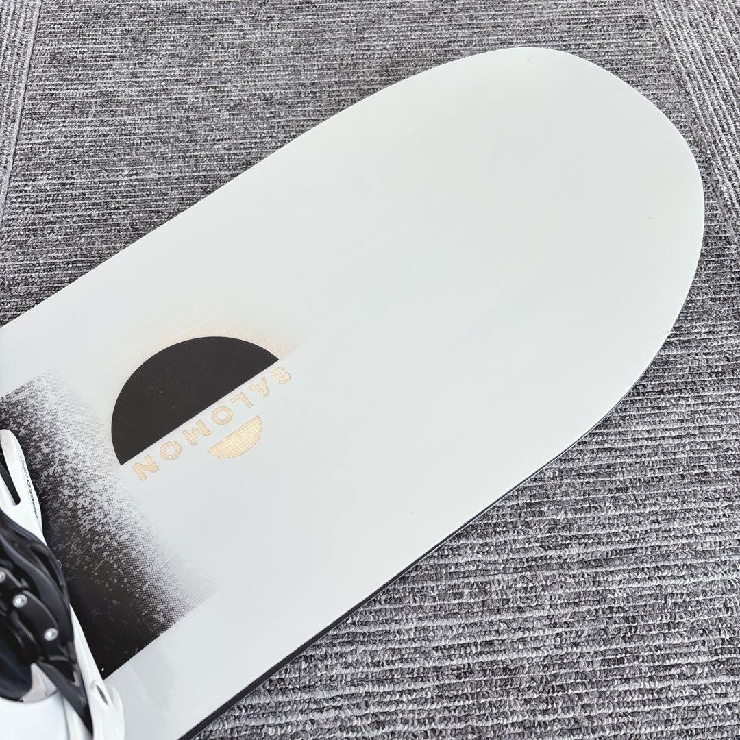 58超美品❗️超豪華❗️サロモン メンズスノーボードセット★スノボ156cm+ビン付