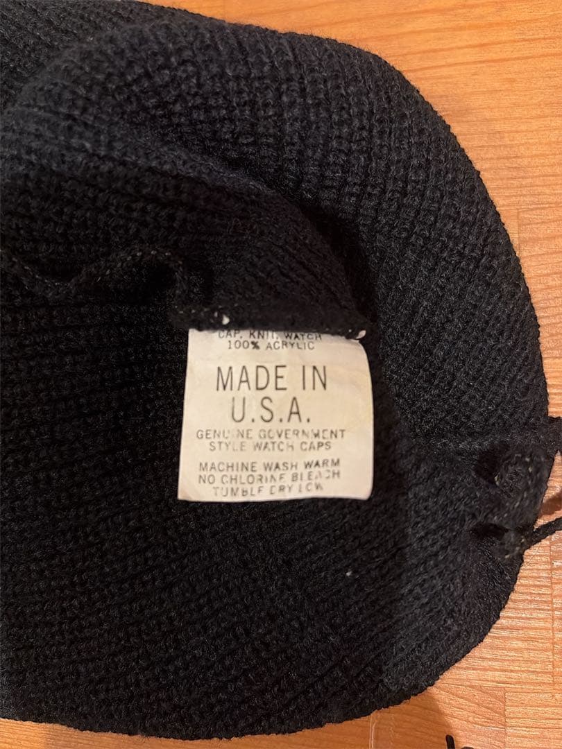 BASS BRIGADE ニットキャップ made in USA - メルカリ