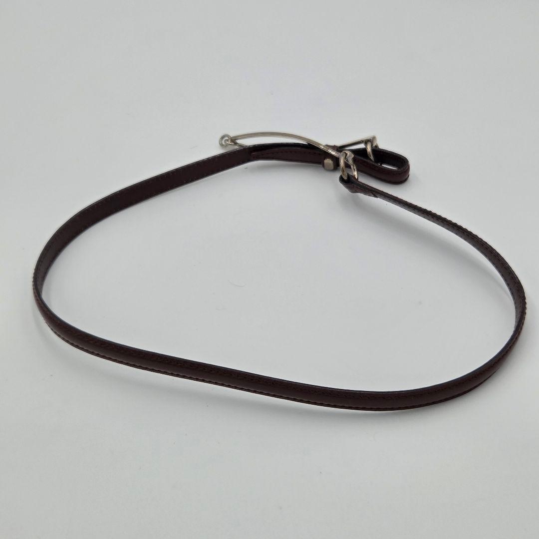 美品　激レア　GUCCI ホースビット　ナローベルト　レザー　エナメル　ブラック