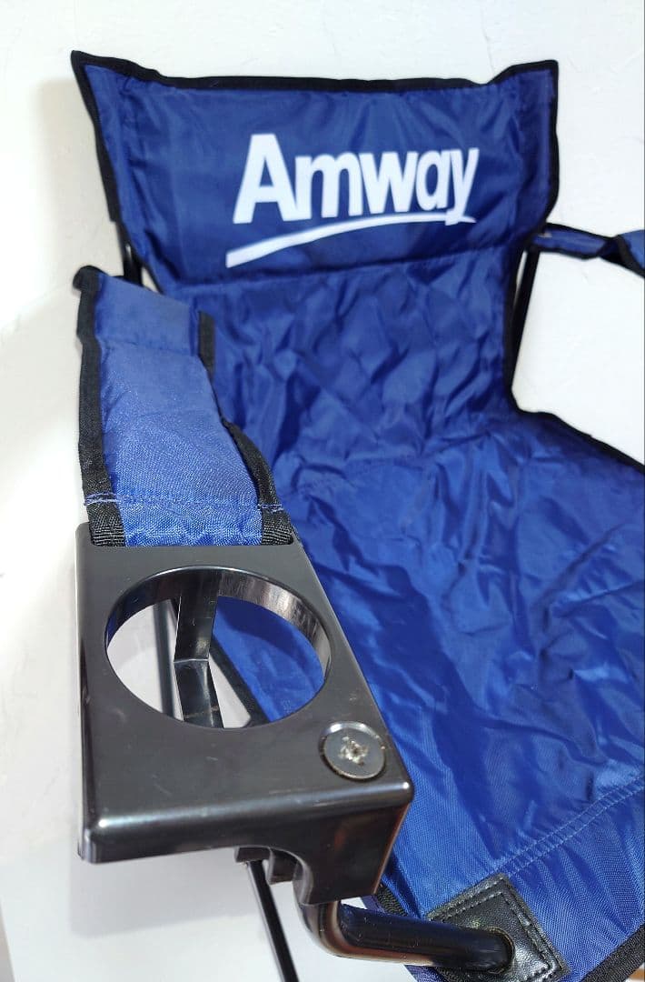 アムウェイAMWAY折り畳みディレクターズチェアアウトドアキャンプ登山