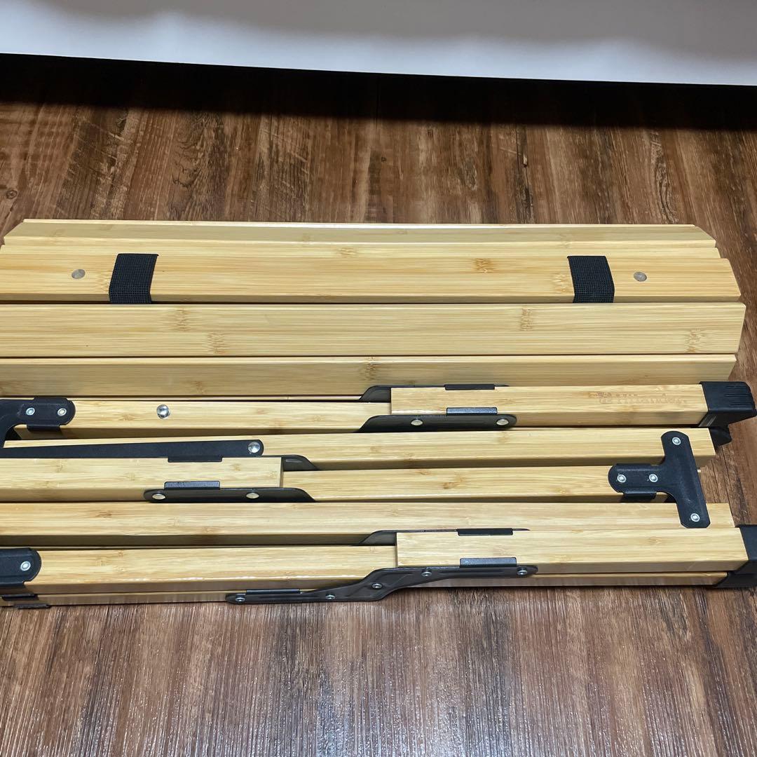 Hilander(ハイランダー) バンブーロールトップテーブル 120