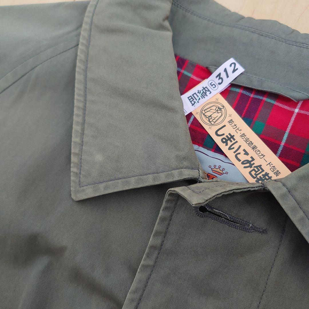 マーガレット・ハウエル バラクータ ステンカラーコート カーキXL