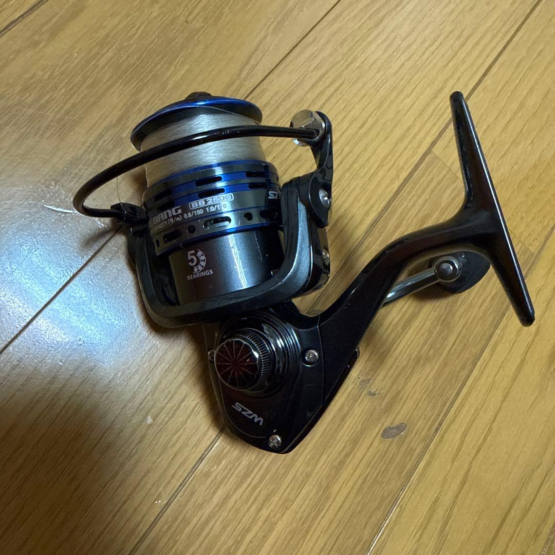 SZM バスロッド スピニングリール タックルセット - メルカリ