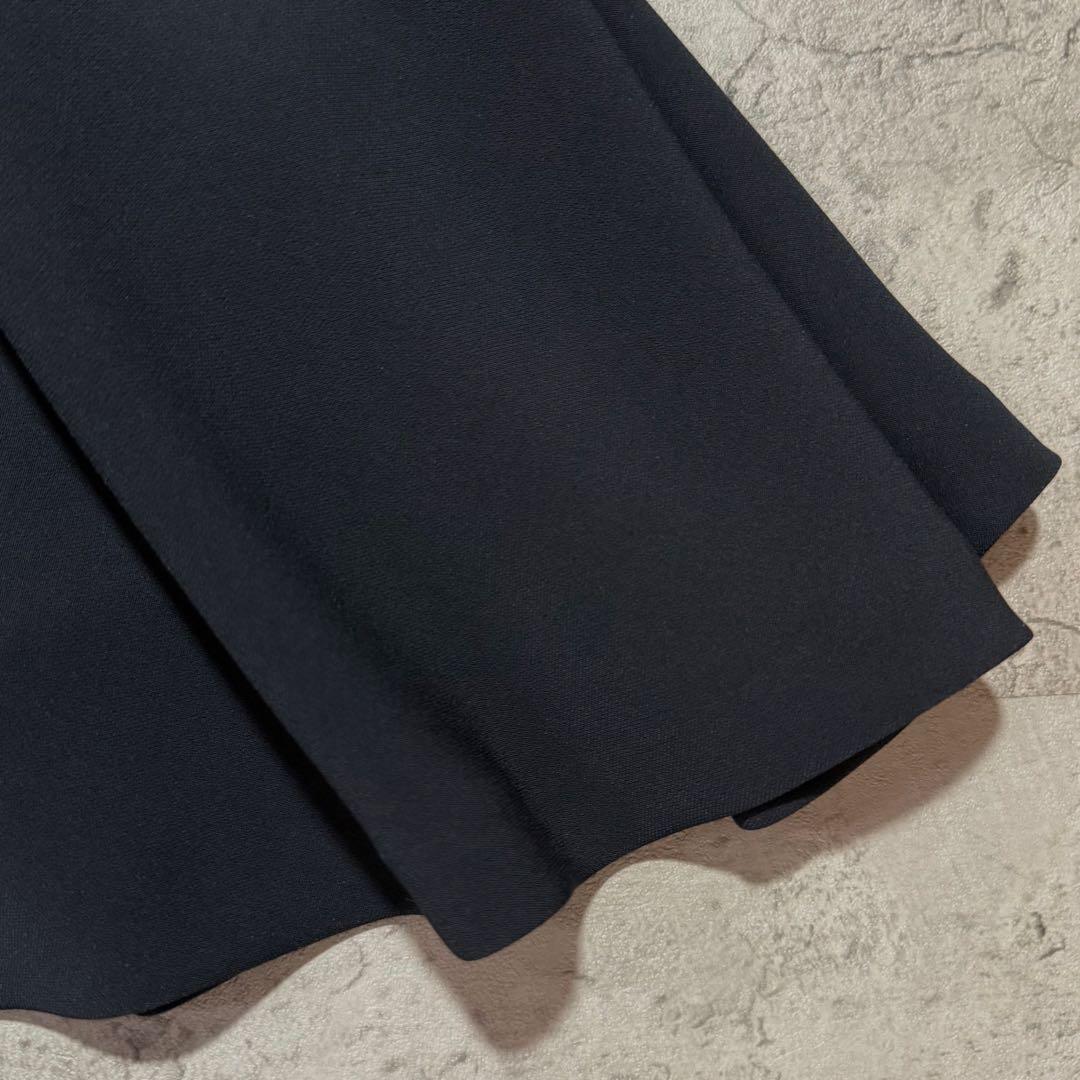 AVENIRETOILE 八分袖ギャザー切替ワンピース