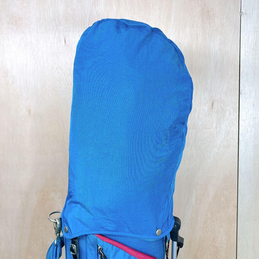 【良品】 ONOFF スタンド式 キャディバッグ 軽量 9.0型 水色