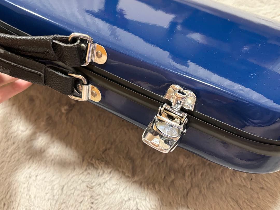 CCシャイニーケース トランペットケース エアロ ブルー