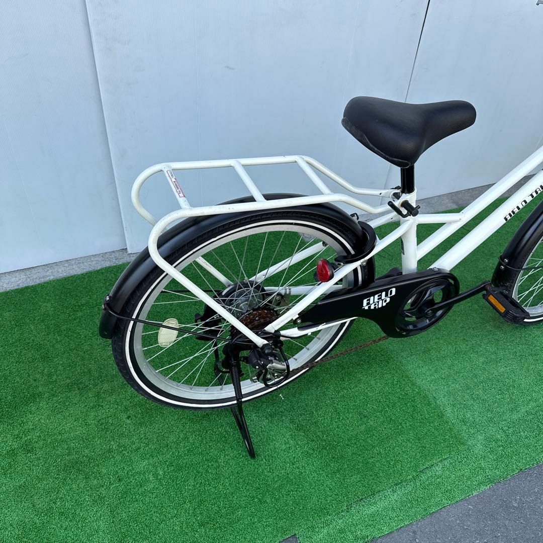 子供用自転車22インチ ホワイト【引き取り限定】