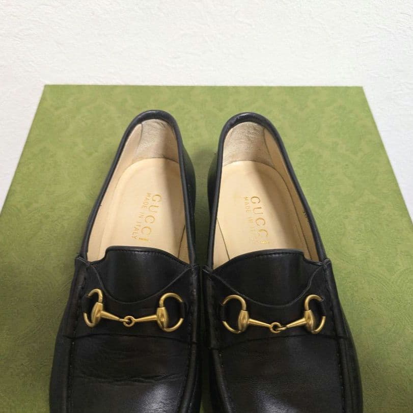 専用　美品　GUCCI　ホースビットローファー　黒　36 1/2