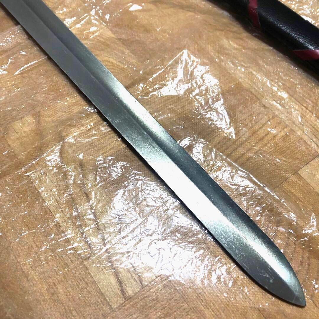 ＤＥＮＩＸ　刀剣　騎士団長ソード　西洋剣　洋刀　レプリカ　模造刀　シルバー　銀