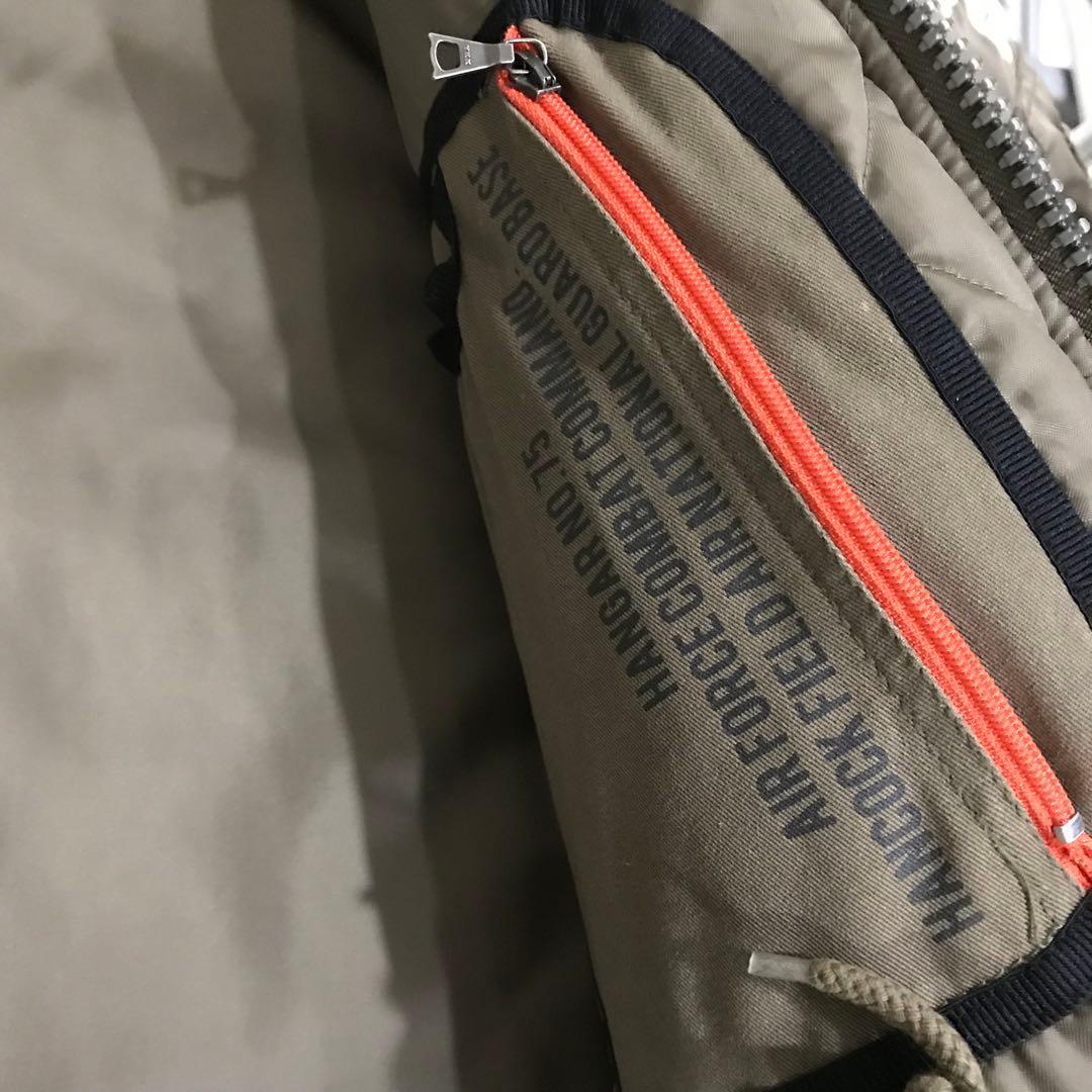 AVIREX N-3B フライトジャケット フルデコ レア カーキ M