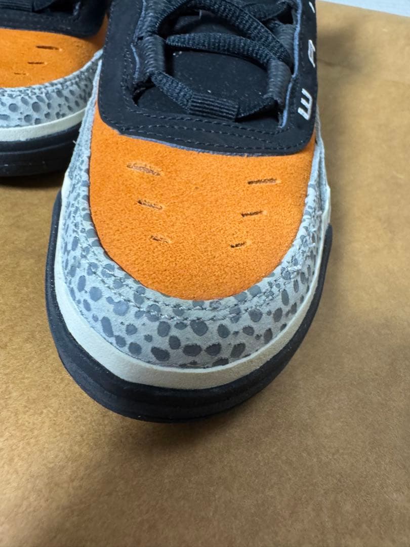 Nike Ishod スケートボードシューズ オレンジ/ブラック　Safari