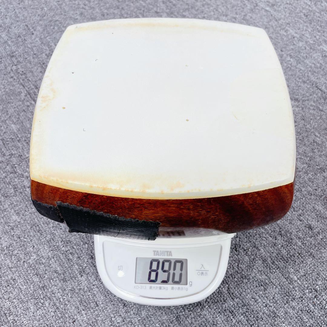 三味線 細棹 紫檀 犬皮 丸打胴 平溝 和楽器