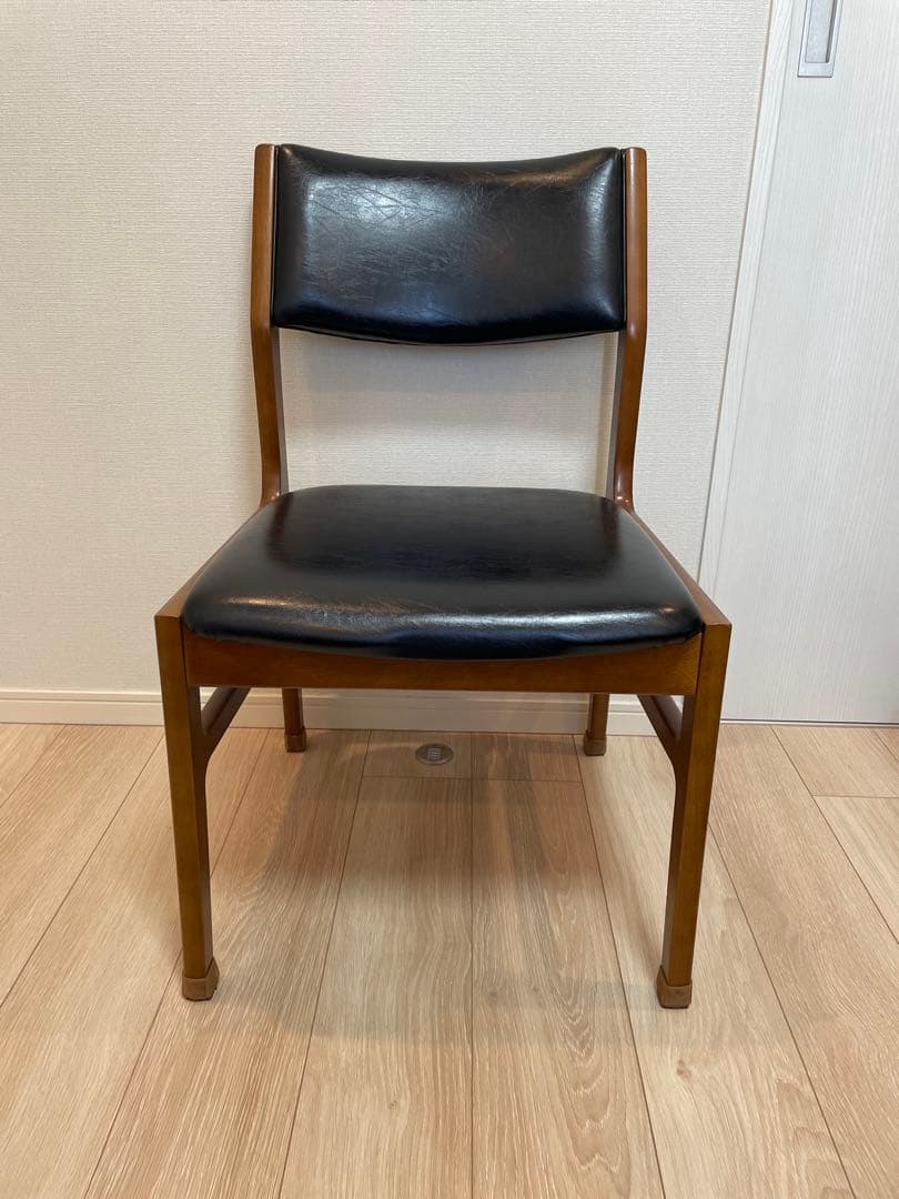 カリモク60 ｜アームレスダイニングチェア ブラック｜正規品